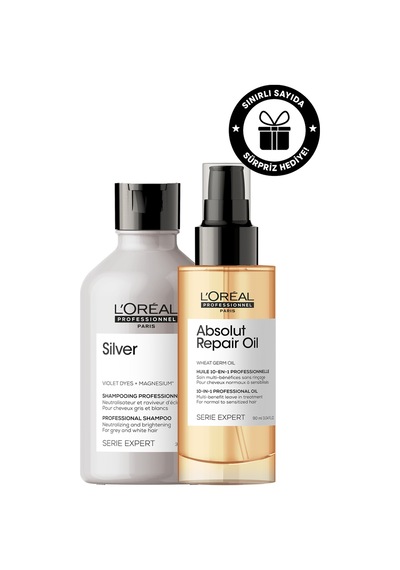 L'Oréal Professionnel Serie Expert Sarı Saçlar için Yoğun Onarıcı Saç Bakım Seti