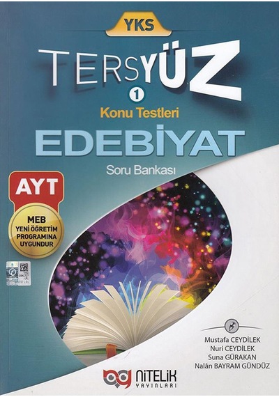 AYT Türk Dili ve Edebiyatı Tersyüz Soru Bankası  -  Nalan Bayram Gündüz  -  Nitelik Yayınları