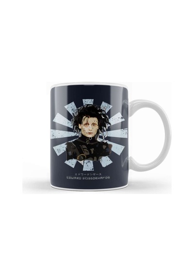 Edward Scissorhands Retro Japanese Kupa Bardak Porselen Karışık