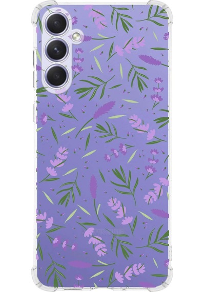 Samsung Galaxy S24fe İle Uyumlu Water Color 3 Baskılı Şeffaf Köşe Korumalı Antişok Kılıf