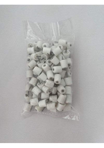 Plastik Çivili Raf Pimi Beyaz
