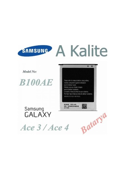 Samsung Uyumlu Galaxy Ace 3 Ace 4 B100Ea Yedek Batarya