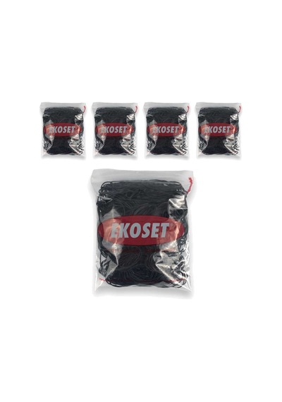 Siyah Para Lastiği 5 Paket 500 Gr
