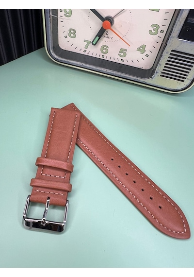 R4101s Roder Deri Kayış - Taba - 22mm Şeffaf