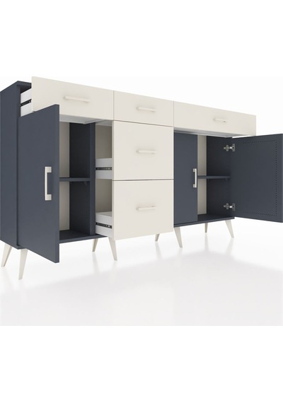 Arges Konsol 2 Raflı 5 Çekmeceli 3 Kapaklı 176x30x99 Antrasit-antrasit/aytaşı Antrasıt/aytası - Antrasıt Arges Konsol 2 Raflı 5 Çekmeceli 3 Kapaklı 176x30x99 Antrasit-antrasit/aytaşı Antrasıt/aytası - Antrasıt