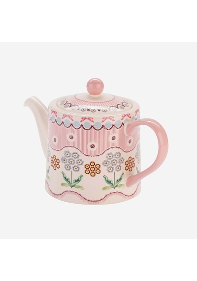 Pembe Stoneware Demlik 1000 Ml