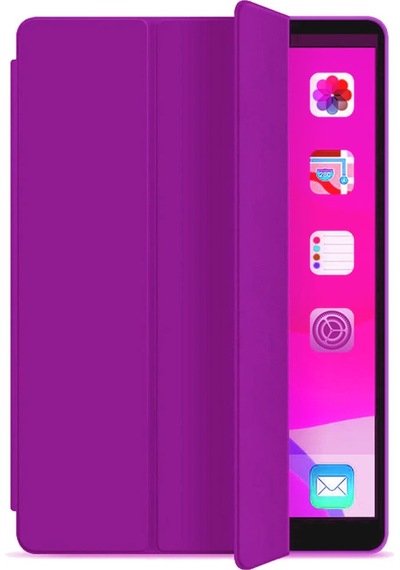 Apple Uyumlu iPad Mini 2 / Mini 3 Smart Cover Stand Arkası Şeffaf Tablet Kılıfı Kapaklı Kılıf
