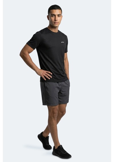 Slazenger Haunted I Erkek Siyah Tişört