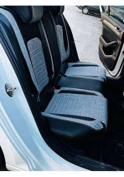 Volkswagen Passat B8-orta1060-kenar 900 Siyah Deri