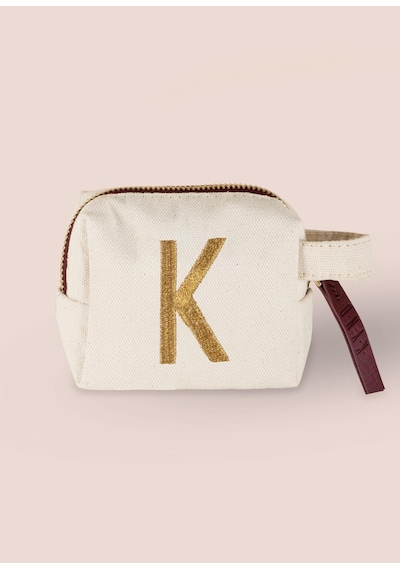 The Mia Harf Nakışlı Çanta K 14x12 Cm