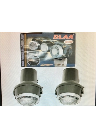 Dlaa Lav1012e Sis Lambası 12v Yuvarlak Mercekli Krom Luminatör