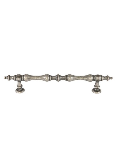 Gürçay Şehzade Kulp Antik Gümüş 96Mm 2 Adet