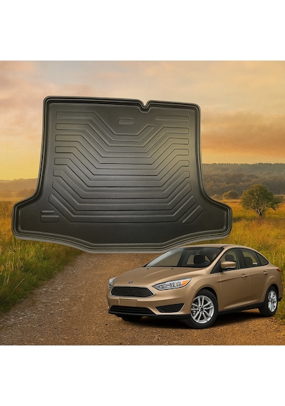 Ford Focus 2 2004 2011 Uyumlu 3d Bagaj Havuzu Premium