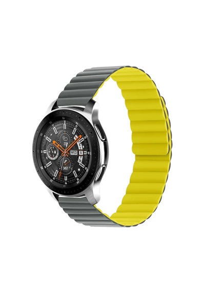 Samsung Galaxy Uyumlu Watch Gear S2 Kordon Renkli Strap Deri Loop Kordon
