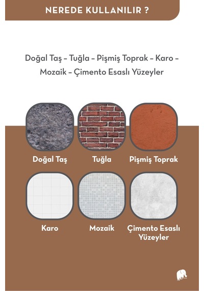 Vh2010 Maxıblack Doğal Taşlar Için Solvent Bazlı Renk Canlandırıcı Su Ve Yağ Geçirmez Koruyucu 1 Lt