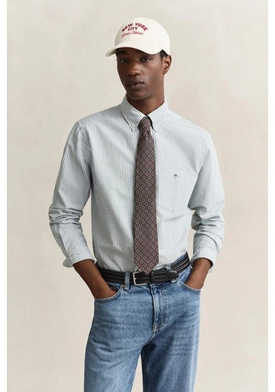 Gant Erkek Yeşil Regular Fit Oxford Gömlek-24675