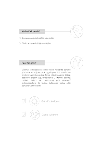 The NewLab Aydınlatıcı Cilt Tonu Eşitleyici C Vitamini Serum( %10 Ascorbic Acid, Niacinamide, Panthenol) Nl02