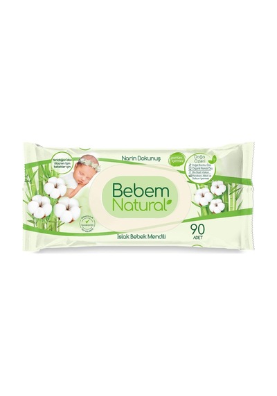 Bebem Natural Islak Bebek Havlusu  90 Yaprak