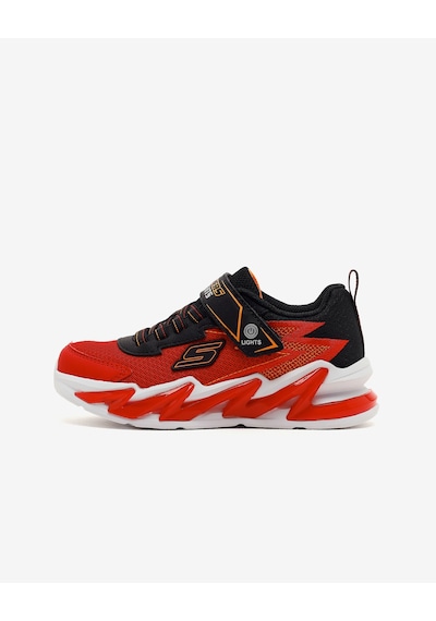 Skechers Lıght-surge Büyük Erkek Çocuk Kırmızı/siyah Işıklı Spor Ayakkabı 400200l Rdbk