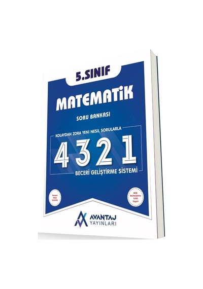 Avantaj 5. Sınıf Matematik 4321 Soru Bankası 2023