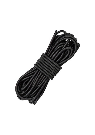 Siyah 5 Metre 2 Mm Yuvarlak Lastik
