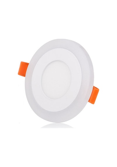 2 Adet Led Panel Mavi-Beyaz 3+3 Watt Çift Renkli Sıva Altı Spot Lamba