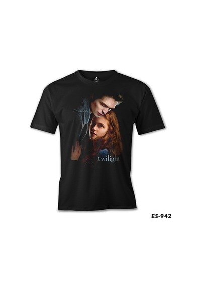 Twilight Siyah Erkek Tshirt