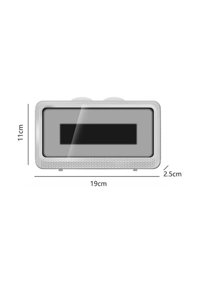 Su Geçirmez Duş İçi Telefon Kabı Suya Dayanıklı Hareketli Telefon Tutucu Banyo Standı 19 cm