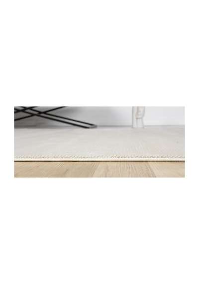 Mariesse Home Artes Serisi Bambu Dokulu Modern Sık Dokuma Koridor Kesme Yolluk Dokuma Makine Halısı Gri