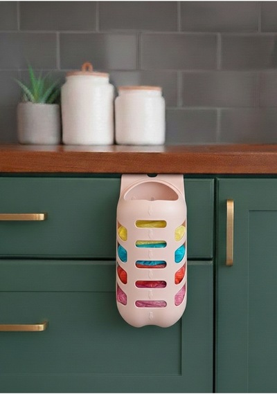 Pembe Plastik Poşetlik Saklama Ve Düzenleme Kutusu Plastik 35 X 27 X 22 Pembe Tr Diğer