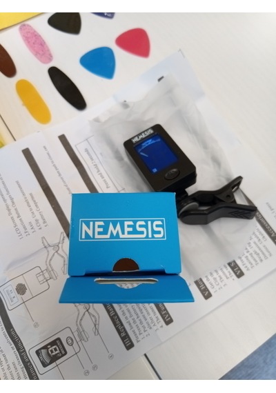 Nemesis Ft-18 Klipsli Akort Aleti Tuner +gitar Ve Bağlama Kaposu+pena Ve Mızrap Seti Hediyeli
