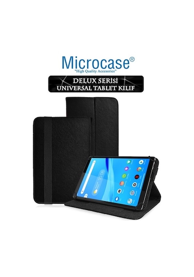 Lenovo Uyumlu Tab M8 Tb-8505F Delüx Seri Universal Standlı Deri Kılıf