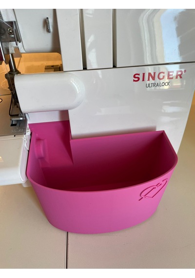 Singer Overlok Çöp Kutusu Fire Kabı Xl Fuşya Pembe 14sh654 14sh75