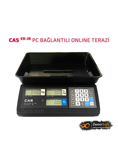 Cas Er Jr 30 Kg  Hesaplamalı Elektronik Terazi