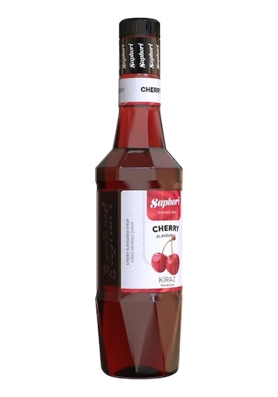 Saphori Kiraz Aromalı Kokteyl Şurubu Kiraz Şurubu 700 Ml