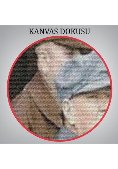 Atatürk Arkadaşları İle Cephede Dekoratif Duvar Tablosu-6211
