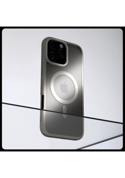 Apple İphone 16 Pro Max İle Uyumlu İnce Magsafe Kılıf Ultra Hybrid Sararmaya Dayanıklı Duraclear Hava Kanalı Tek Diğer