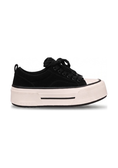 Ayakkabı Fuarı Elit Hml262-1109 Kadın Klasik Sneaker Siyah