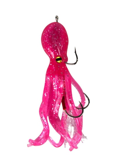 Sea Horse Ahtapot 11 Cm 19 Gr Pembe Silikon