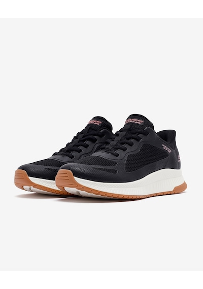 Skechers Bobs Squad 4 - Staple Look Kadın Siyah Spor Ayakkabı 117624 Blk Siyah