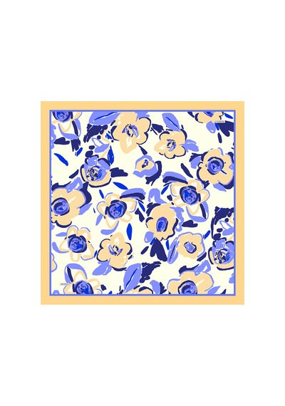 Arancia Sarı 90x90 Pure Touch Eşarp Sarı Sarı