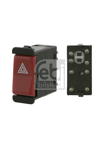 Febi Bilstein 24199 Dörtlü Flaşör Düğmesi 190 W201 85 93 W126 8591 C123 77 85 S123 79 84 137499