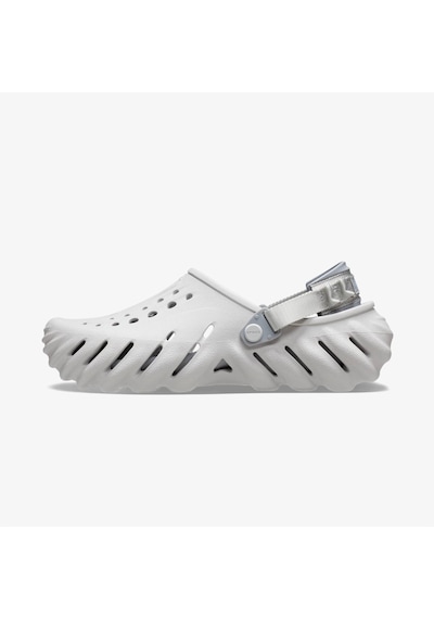 Crocs Echo Unisex Gri Terlik Düz 207937 Gri