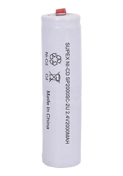 2000mah 2.4v Nicd 2 Li Üstüste Şarjlı Süpürge Pili