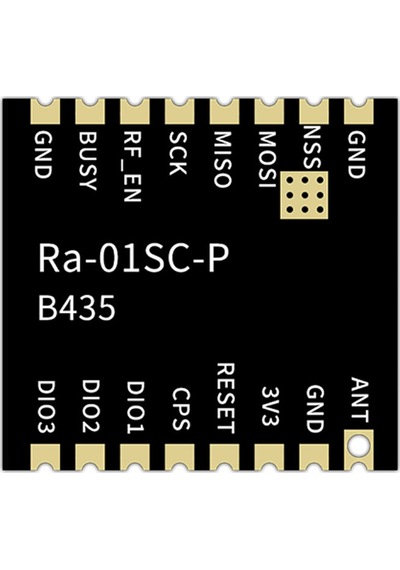 Lora Ra-01sc-p Rf Modül 410mhz-525mhz Llcc68+ Transceiver Uzun Mesafe 0.5km/10km Su Elektrik Gaz