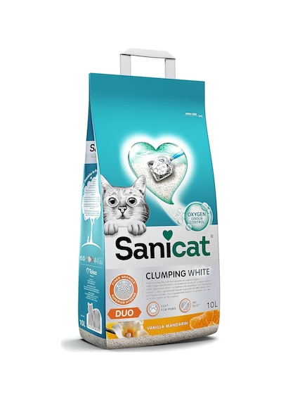 Duo Topaklanan Kedi Kumu Vanilya Ve Mandalina 10l