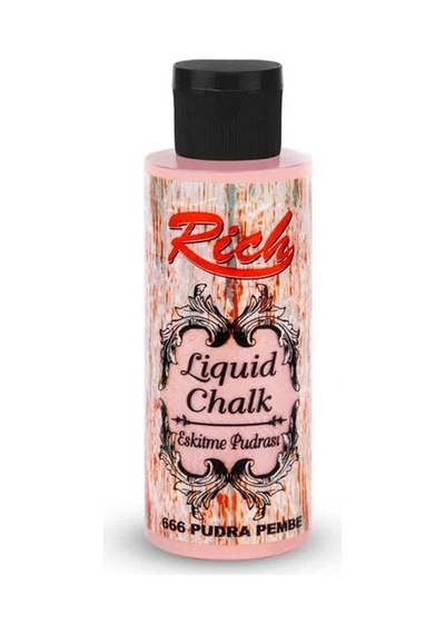 Rich Liquid Chalk - Eskitme Pudrası 120Cc - Pudra Pembe