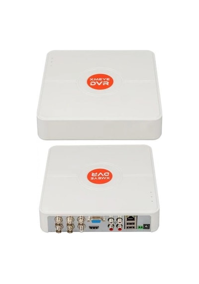 4k Ultra Hd 4 Kanal Ahd Koaksiyel Ses Özellikli Dvr Xmeye Kayıt Cihazı
