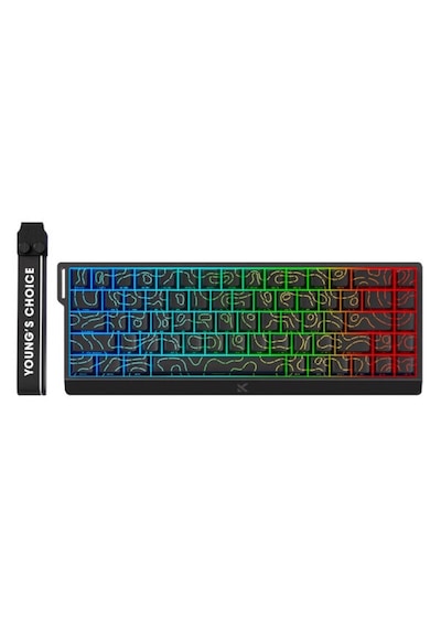 Mchose Ace68 E-sport Black Topographic %65 Hall Effect Uranus Man Mchose Ace68 E-sport Black Topographic %65 Hall Effect Uranus Man