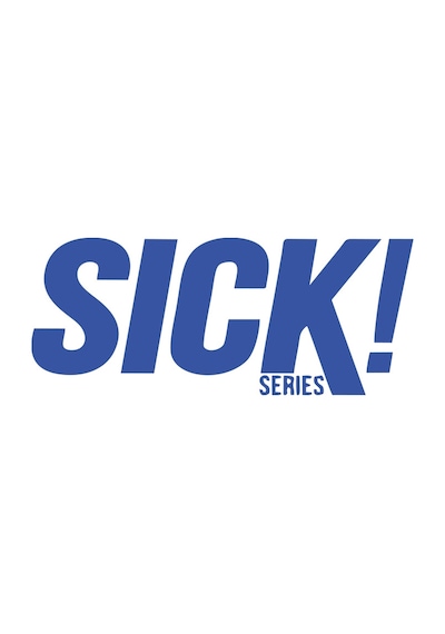 Sick Series Araba Sticker 17x17 Cm Mavi